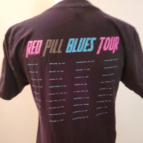 Maroon 5 red pill blues tour tshirt size S - Picture 2 of 2